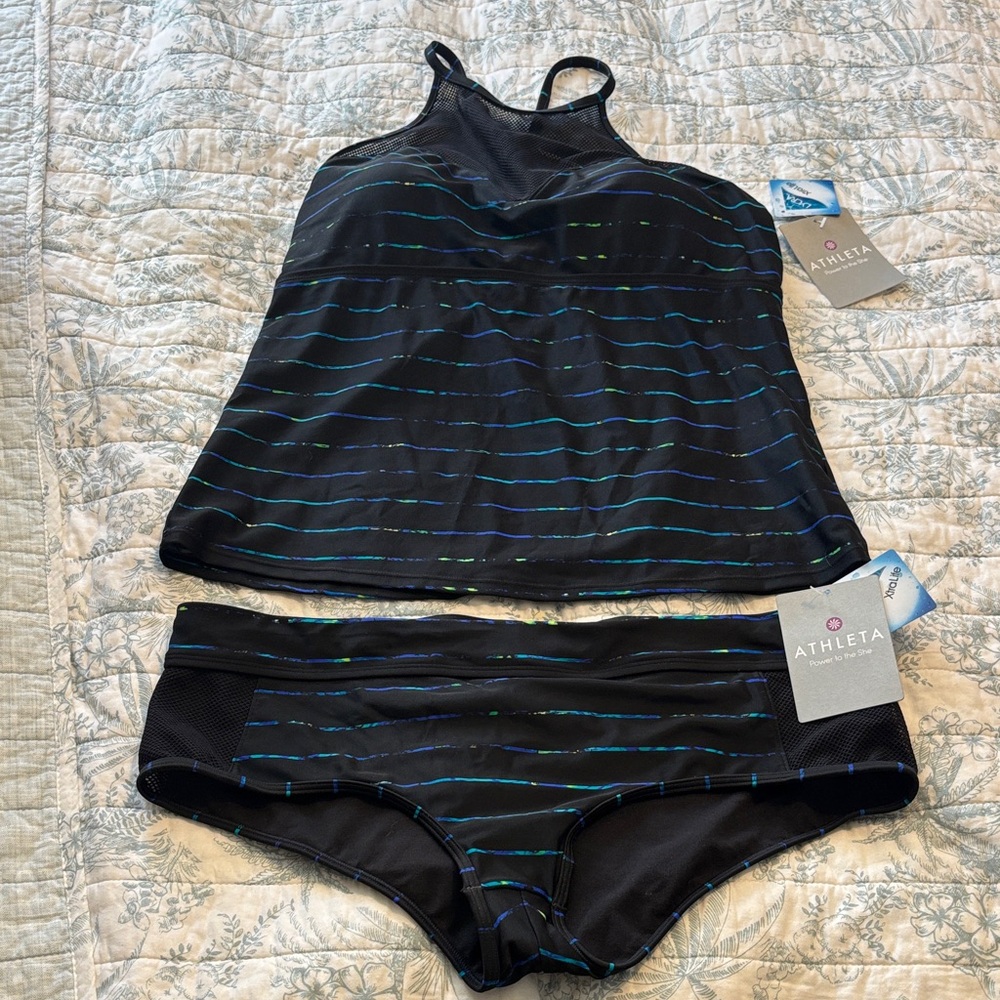 NWT Athleta Mahina Mesh SZ L